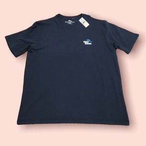 Tommy Bahama Mens Navy Tee (Howliday Cheers)